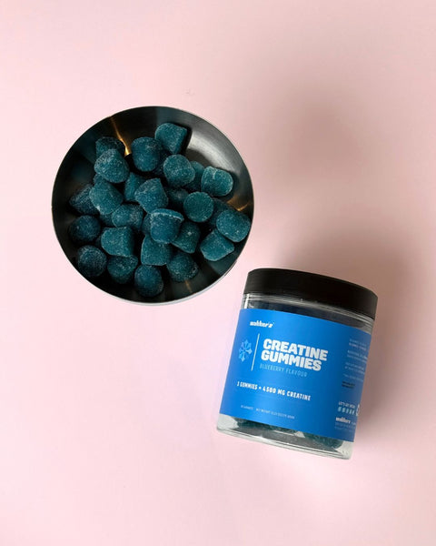 Creatine Gummies 4500mg 90 Gummies Blåbär