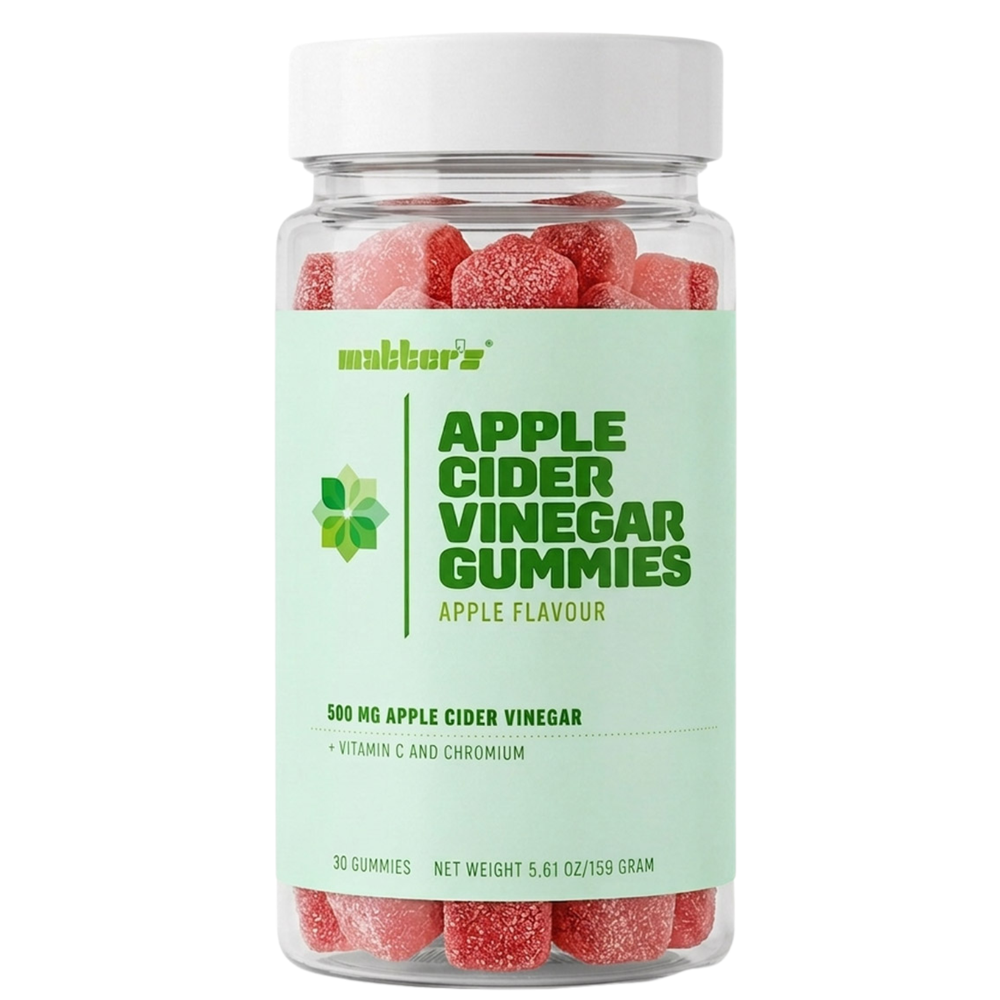 Apple Cider Vinegar Gummies + Vitamin C & Krom 30 Gummies Äpplesmak