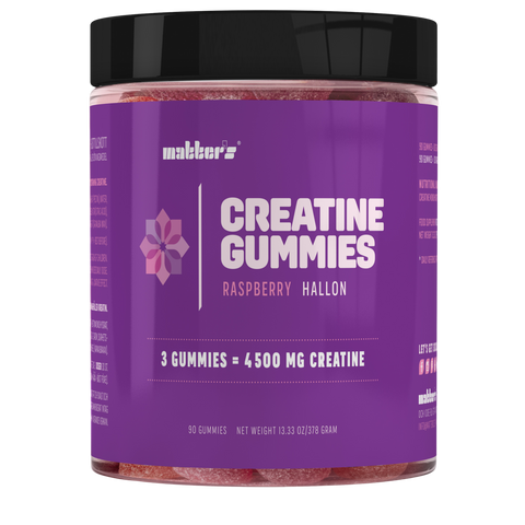 Creatine Gummies 4500mg 90 Gummies Hallon
