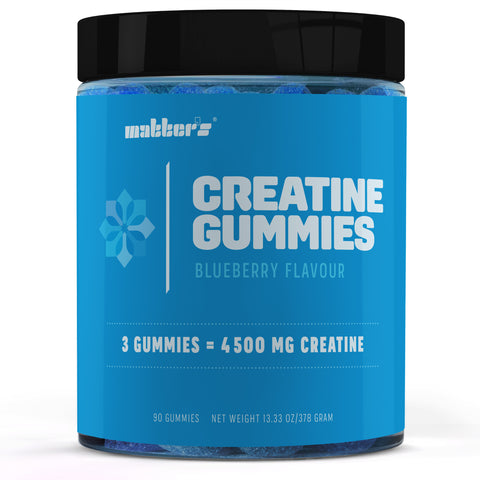 Creatine Gummies 4500mg 90 Gummies Blåbär