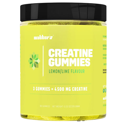 Creatine Gummies 4500mg 90 Gummies Lemon/Lime