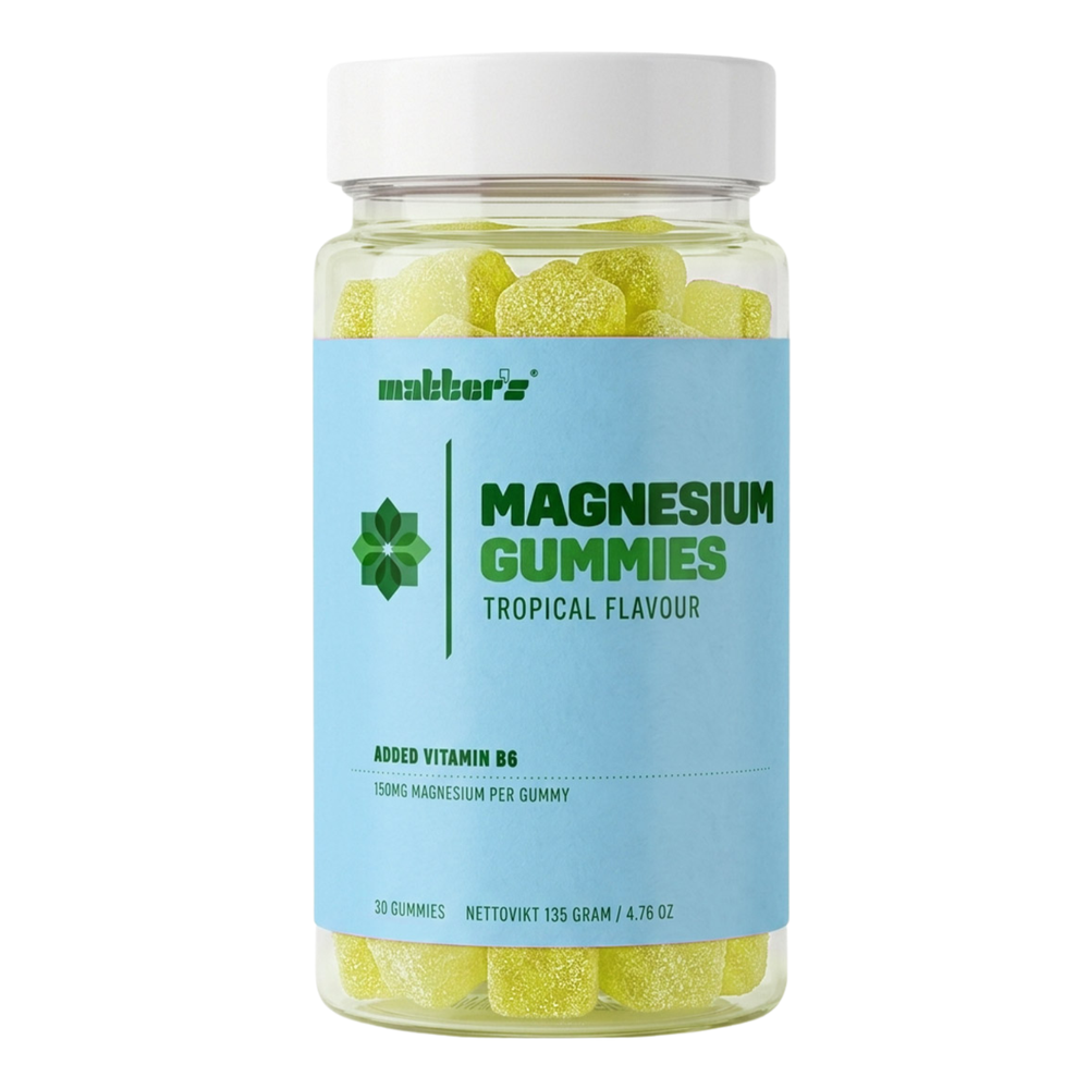 Magnesium 150mg + Vitamin B6 30 Gummies Tropical
