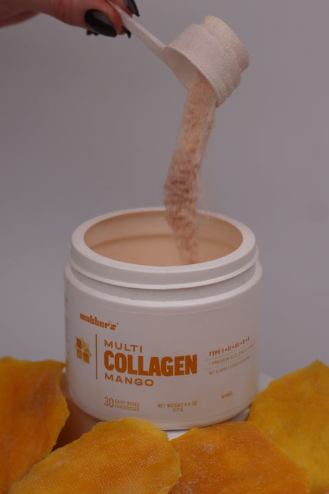 Multi-Collagen + Zink, Hyaluron, Vitamin C & ACV Mango 217g
