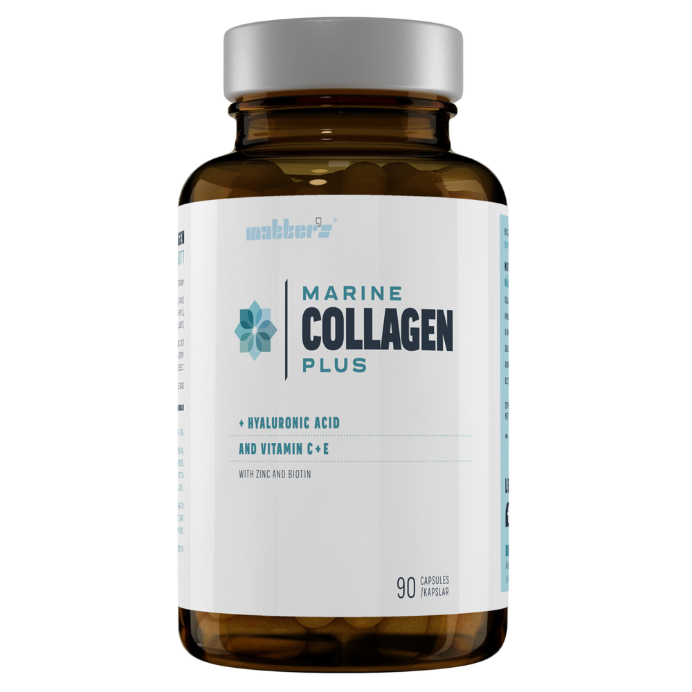 Marine Collagen+ Vitamin C+Hyaluron, Biotin + Zink 90 Kapslar