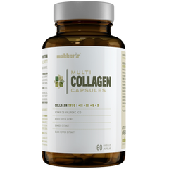 Multi-Collagen I, II, III, V + X 60 Kapslar