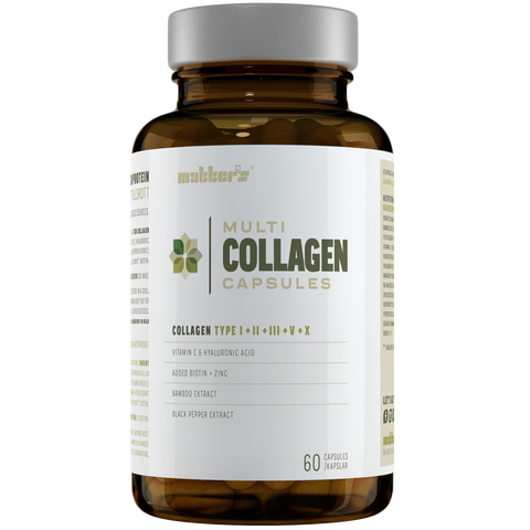 Multi-Collagen I, II, III, V + X 60 Kapslar