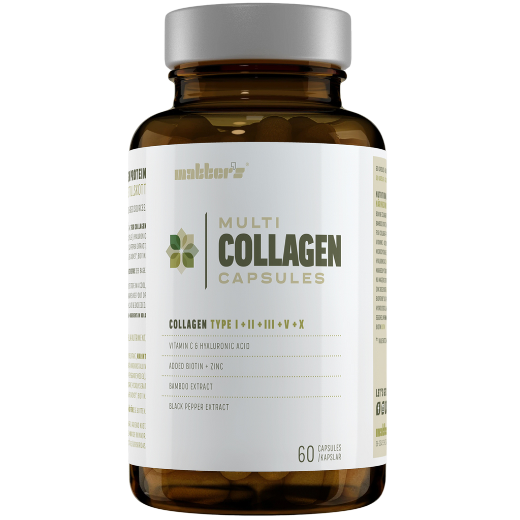 Multi-Collagen I, II, III, V + X 60 Kapslar