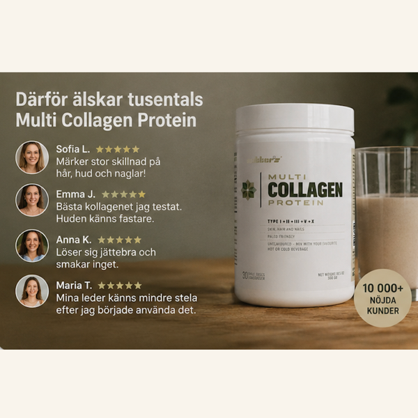 Multi-Collagen Typ I, II, III, V + X 300g