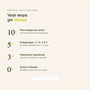 Multi-Collagen Typ I, II, III, V + X 300g