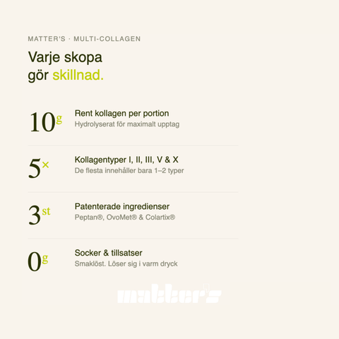 Multi-Collagen Typ I, II, III, V + X 300g
