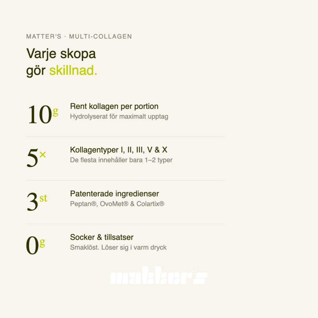 Multi-Collagen Typ I, II, III, V + X 300g